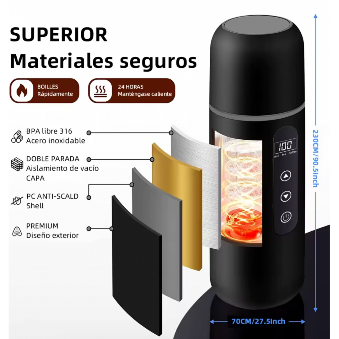 Termo Calefactor para Coche WarmX